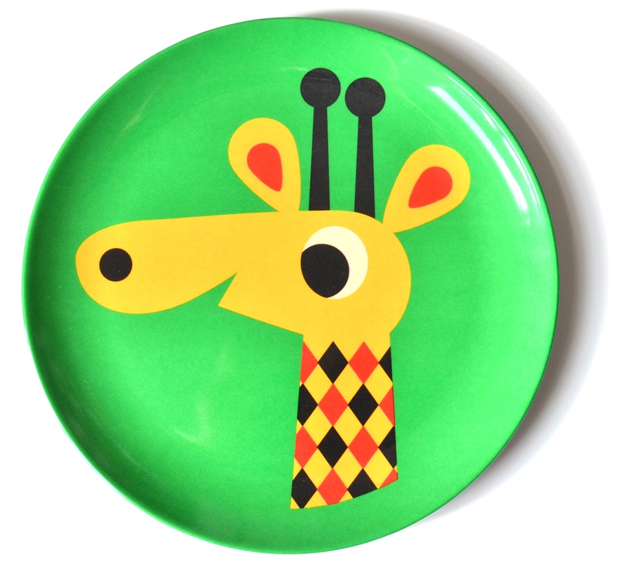 Plate Giraffe