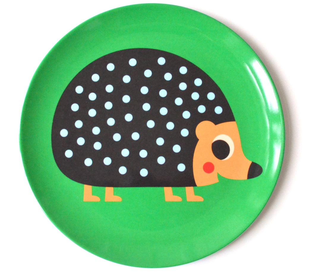 Plate Hedgehog